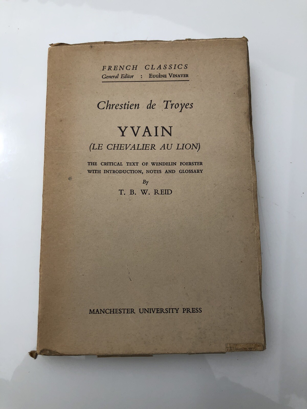 Yvain ou le Chevalier au lion by H Mascie-Taylor, Chretien de Troyes (Paperback)