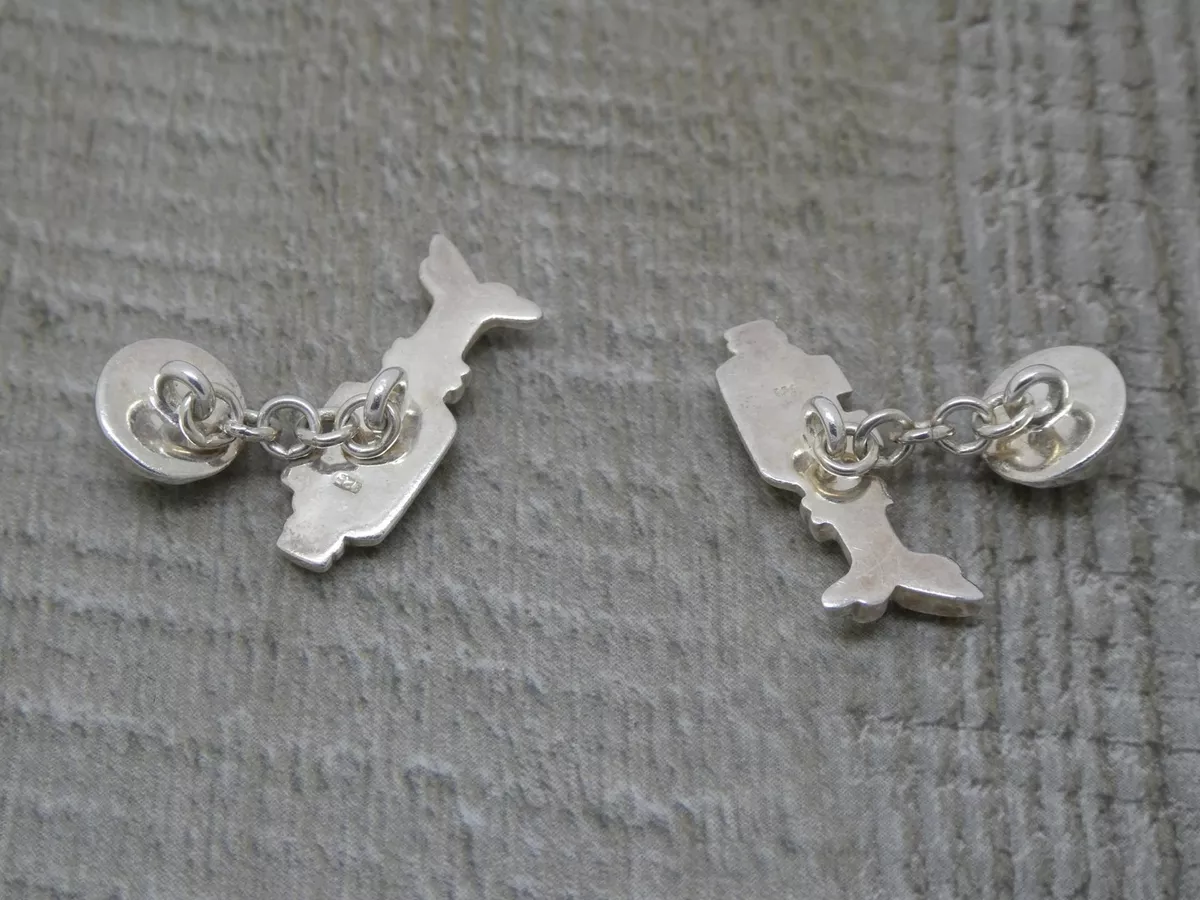 Ball and shop chain cufflinks