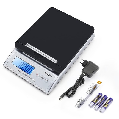 Paketwaage Versand MUNBYN Tischwaage Max 30kg Postal scale Briefwaagen Netz &...