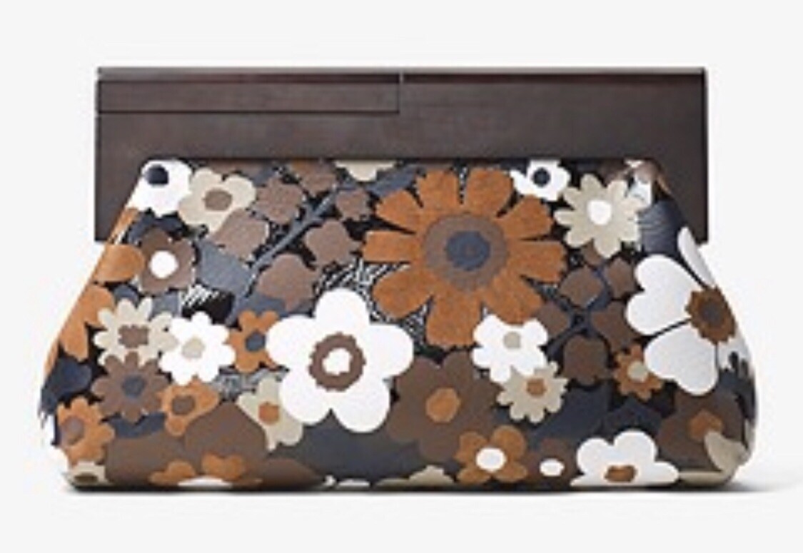NWT $1550 Michael Kors Collections Stanwyck Floral Intarsia