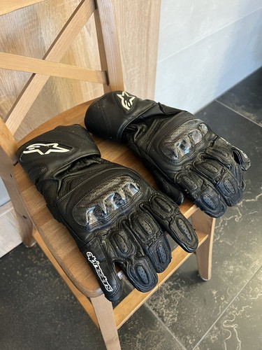 alpinestars motorrad Lederkombi Orbiter Gr 58 Handschuhe Carbon - Bild 9 von 11