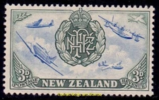 EBS New Zealand 1946 - Peace - Air Force Badge - Planes - SG 671 - MNH** - (AA2