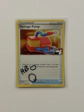 SWIRL Cosmos Holo Bleed Damage Pump 156/196 Pokemon Prize Pack NM FAST SHIP O