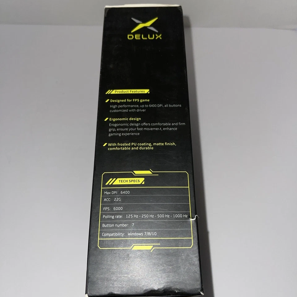 DELUX MOUSE WIRED GAMING MOUSE - Image 2 of 4