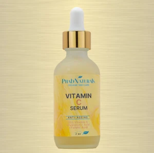 Vitamin C Serum 30% + Ferulic & Hyaluronic Acid - Anti-Ageing Brightening Cream