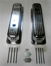 Late Model Chevy Tall Center Bolt Ball Milled Polished Valve Covers 5.0 5.7 305 Late Model Chevy Tall Center Bolt Ball Milled Polished Valve Covers 5.0 5.7 305