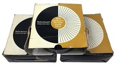 Vintage Bell Howell Monitor 960 100 Capacity Rotary Slide Tray LOT OF 3 NOS