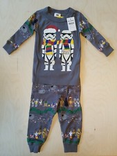 NWT HANNA ANDERSSON STAR WARS STORM TROOPERS CAROLERS PAJAMAS 70 6-12M 50