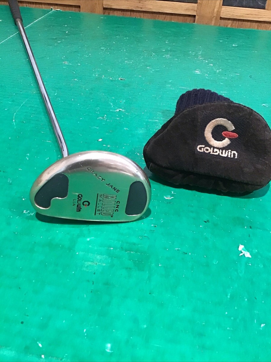 Goldwin Golf Crazy Jane Milled Mallet Putter Face Balanced 35
