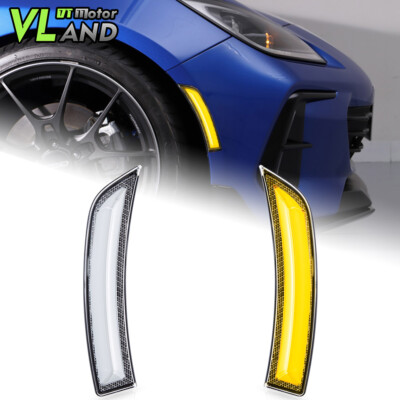VLAND LED Side Marker Parking Light For 2021-2026 Toyota 86 Scion FRS Subaru BRZ