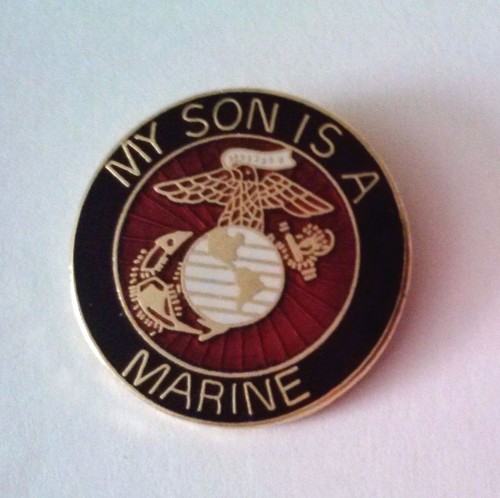 My Son Is A Marine Hat Pin 7/8\