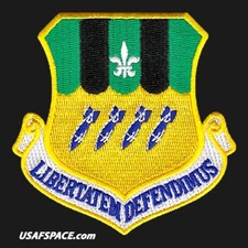 USAF 2ND BOMB WING- 2 BW -B-52H-Stratofortress -Barksdale AFB-ORIGINAL VEL PATCH
