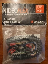 Videolarm Videoflex Coiled Video Cable  VC5 CCTV Zoom Pan Tilt control