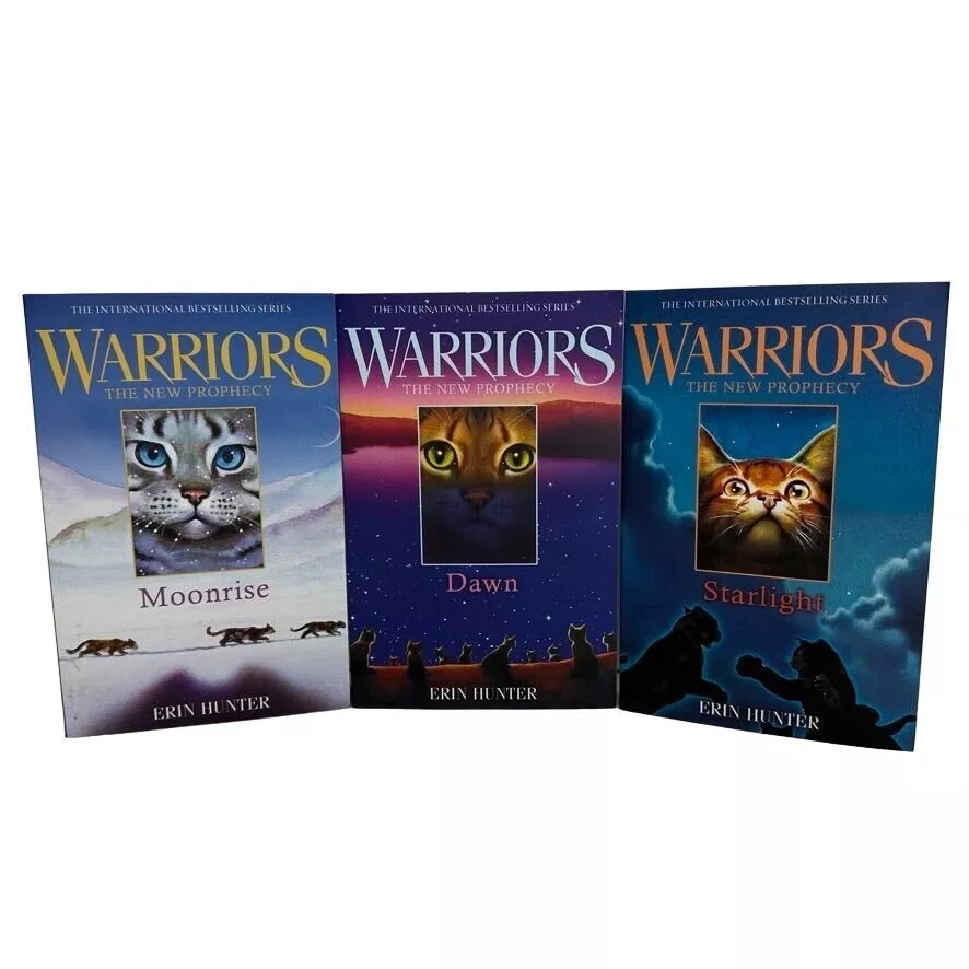 Erin Hunter Warriors Book Lot Original Series Set 7 Books of Warriors Cats  Novel