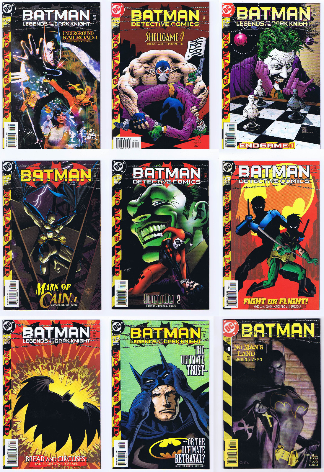 DC Comics BATMAN: NO MAN'S LAND (1999) Various Issues [YOUR CHOICE] Crossover