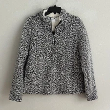 Time and tru fuzzy fleece thick sweater large