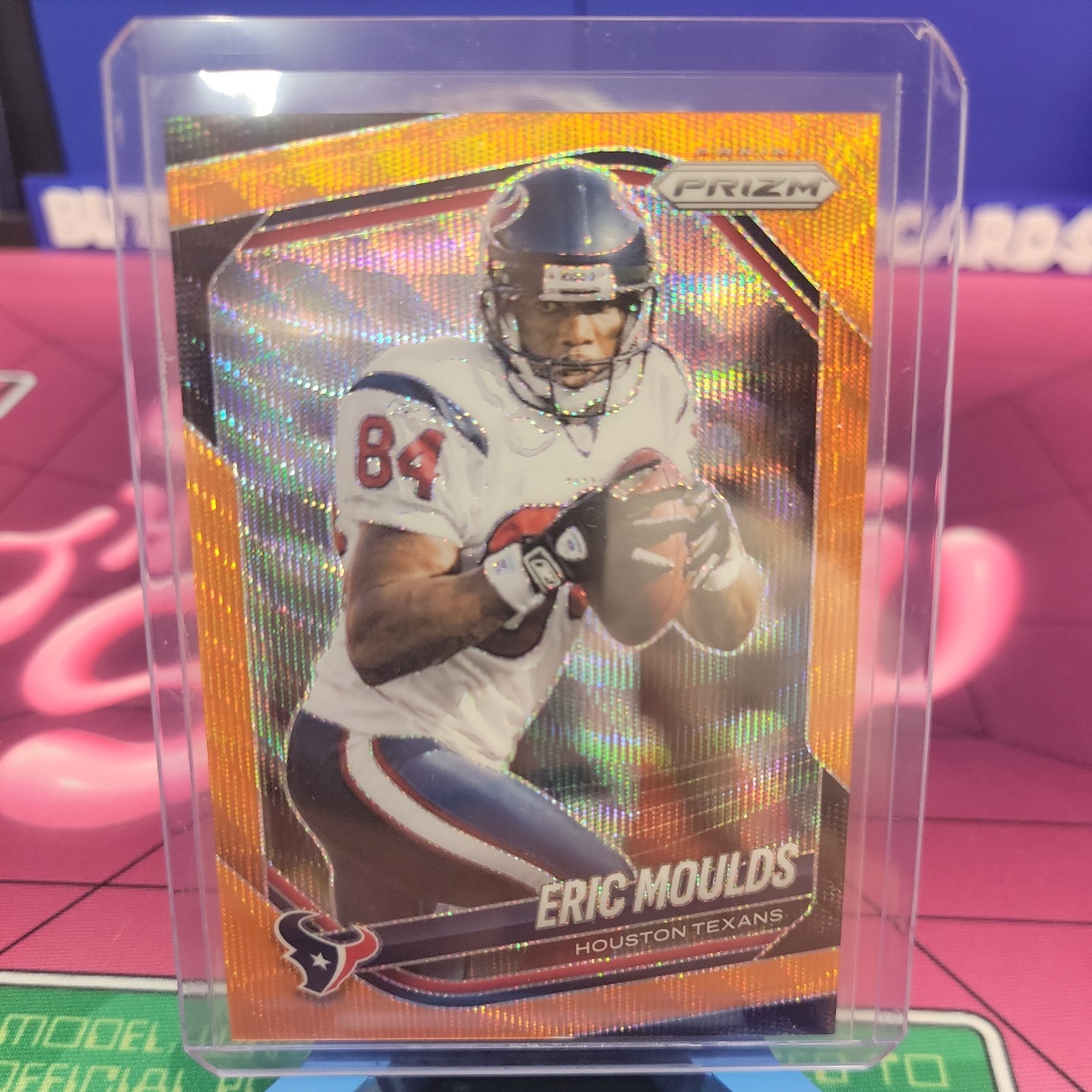 2025 Panini Prizm - Eric Moulds #53 Orange Wave Prizm /65