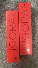 2 New Schwarzkopf 6-65 Igora Royal Permanent Hair Color, 2.1 oz Each