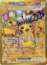 Pikachu ex - 247/191 - Pokemon Surging Sparks Hyper Rare NM on eBay