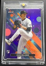2025 Topps Finest Chase Dollander #66 Common Purple Refractor 59/250 RC Rockies