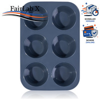 Muffinform Silikon FüR 6 Muffins Backform Muffinblech KüChe BackzubehöR