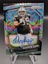 2025 Panini Prizm Football - #212 Warren Sapp Autograph Prizm Choice #/100