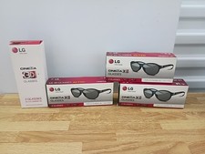 NEW LG Cinema 3D Glasses AG-F310 4 Pairs