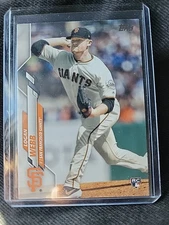 2020 Topps #514 Logan Webb Rookie Card RC
