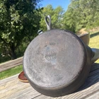 Vintage Griswold SBL small logo 9  710 Cast Iron Skillet