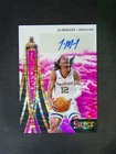 2024-25 Panini Select JA Morant In Flight Auto Pink Pulsar /15