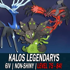 Pokemon Legends ZA Legendary Bundle Non-Shiny 6IV Battle Ready!!