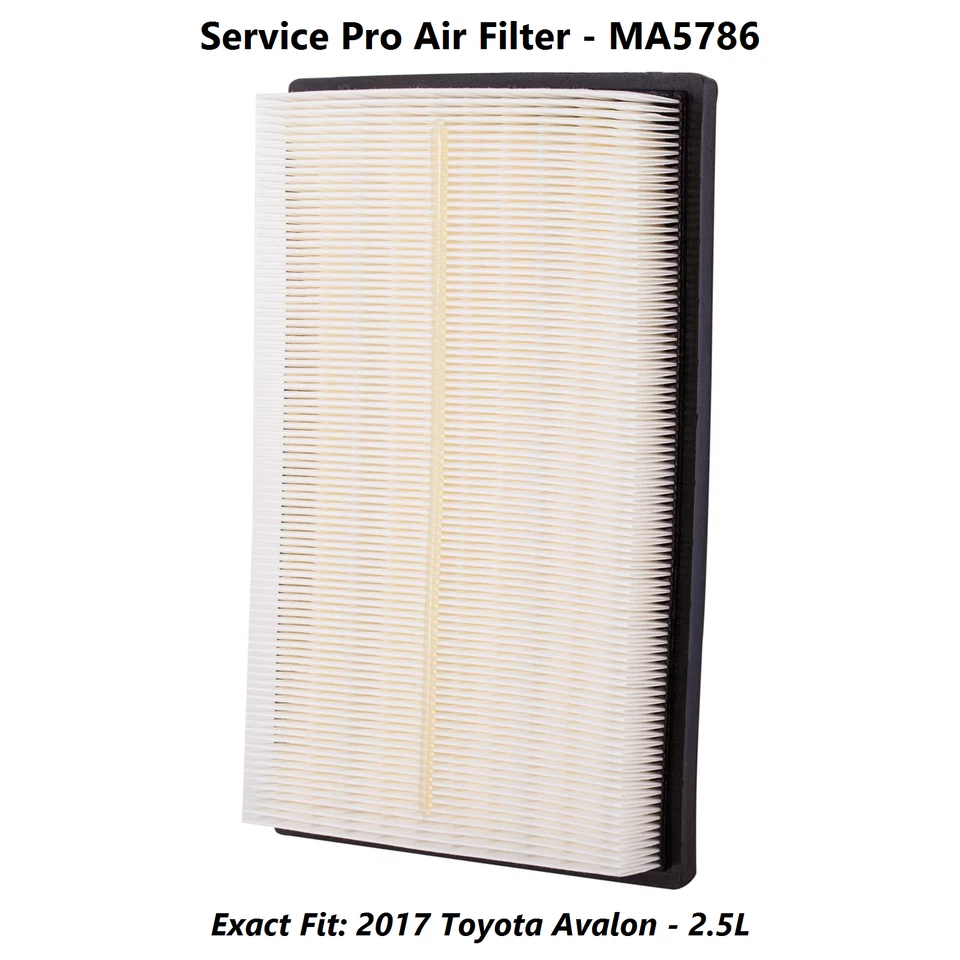 2017 Toyota Avalon 2.5L Complete Air, Oil & Cabin Filter Kit (0W-20) Foto 4 de 4