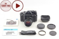  Near MINT  Hood Strap Pentax 6x7 67 TTL M-Up MLU T 105mm f2.4 Lens From JAPAN