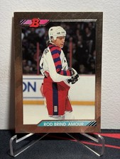 1992-93 Bowman Hockey ROD BRIND’AMOUR #224 ALL-STAR GOLD FOIL SP