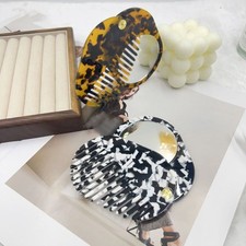 Acetate Hair comb Mini Skin Care Tools Simple Mirror comb  Travel