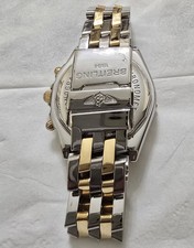 Men's Breitling Chronomat Two-Tone 40mm Watch Ref. B13352 Blue Dial 8