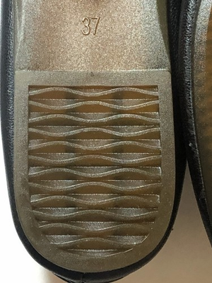 #ad FASHION Women’s Black Slip On Faux Leather Flats Almond Toe US 6.5 EU 37 $22.99