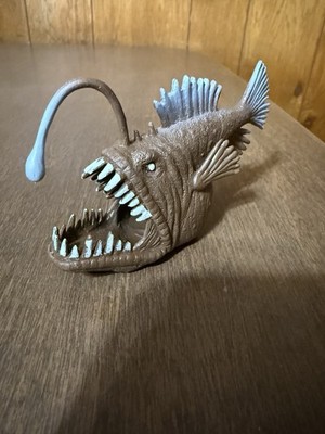 Nature World Deep Sea Ocean Life Anglerfish Water Toy Figure Boley #TM04
