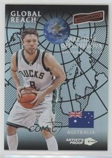 2016 Panini Aficionado Global Reach Artist's Proof Matthew Dellavedova #131 0f4