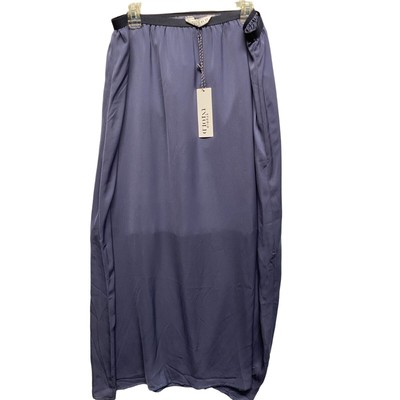 Studio Untold NWT Maxi Blue Skirt Size 16 MOTB Cocktail Coquette