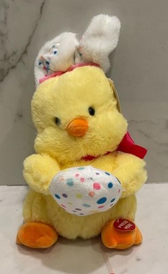 Cottondale Animated Flapping Chick Sounds & Lights Easter Plush Animal FREE SHIP