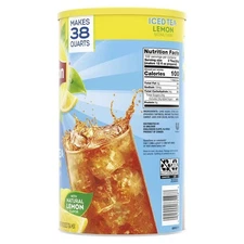 LIPTON LEMON ICED TEA W/ SUGAR MIX (89.8 oz. CAN, MAKES 38 QUART)TWO CAN MINIMUM