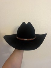 Cody James Laamrie 3X Wool Blend Cowboy Hat Black Mens Sz 6 7/8 55 USA