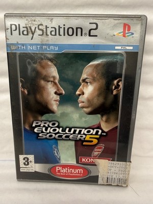 Pro Evolution Soccer 5 Sony Playstation 2 PS2 Platinum Spiel PAL mit Handbuch