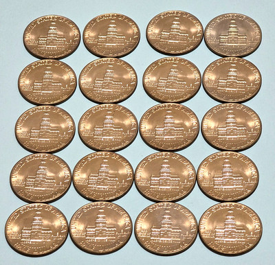 One Roll Kennedy 1976 - D Bicentennial Half Dollars UNC /BU