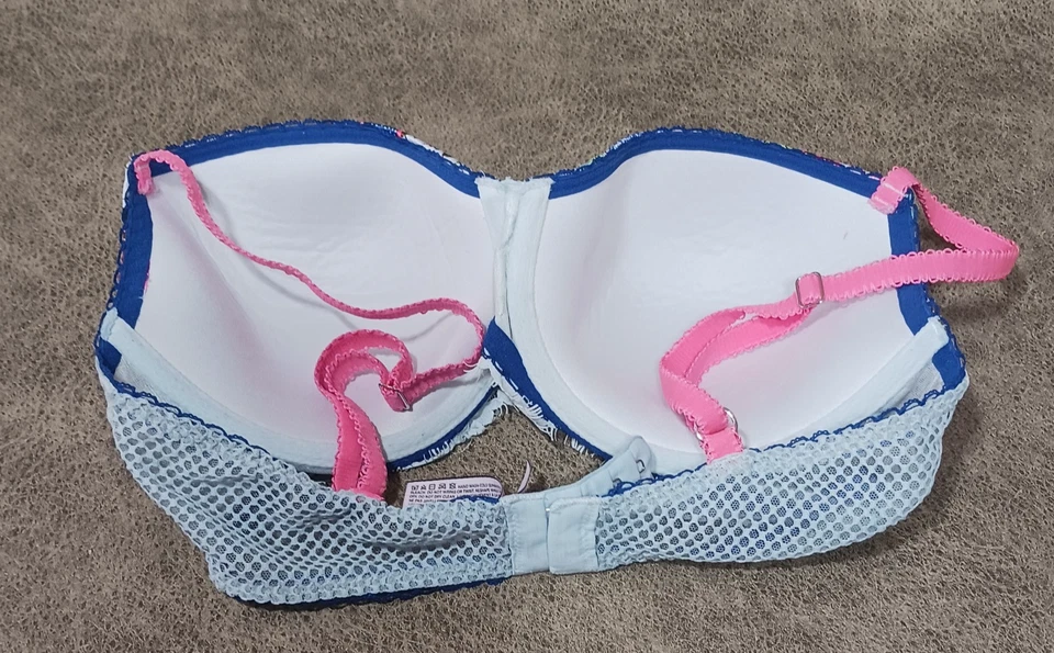 Victoria Secret Paquete 4 Push Up Encaje Dream Angels Forrado Demi Talla 34 DD LEER Foto 3 de 4