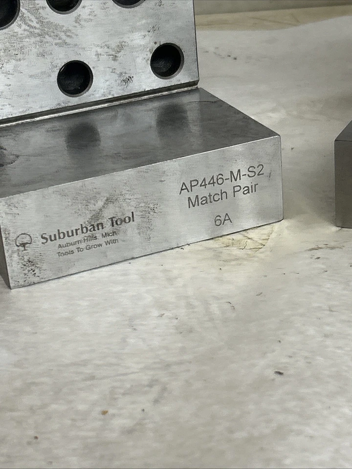 Suburban 工具 4x4x6x1-1/4 正弦角板。 Ap-446-m-s2. 配对 (R) — 第 3/4 张图片