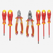 Felo 8 Piece XL Insulated Tool Set - Pliers a...