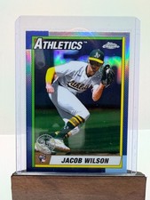 2025 Topps Chrome - 1990 Topps Baseball Jacob Wilson #90CB-18 (RC)