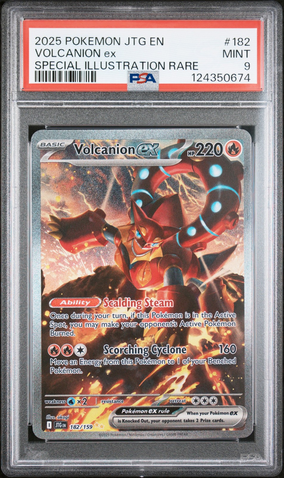 Volcanion ex #182